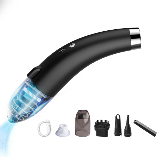 Aspirateur de table sans fil rechargeable 2 en 1 noir Vendos85