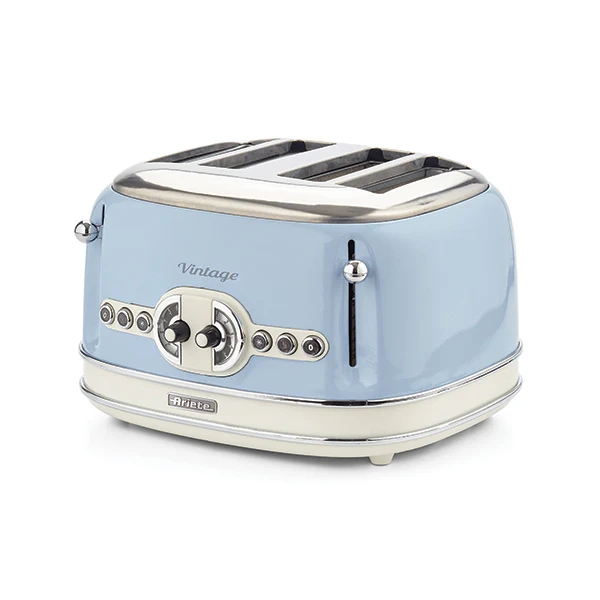 Grille pain 4 fentes Vintage 1630 W 156 3 Celeste Ariete
