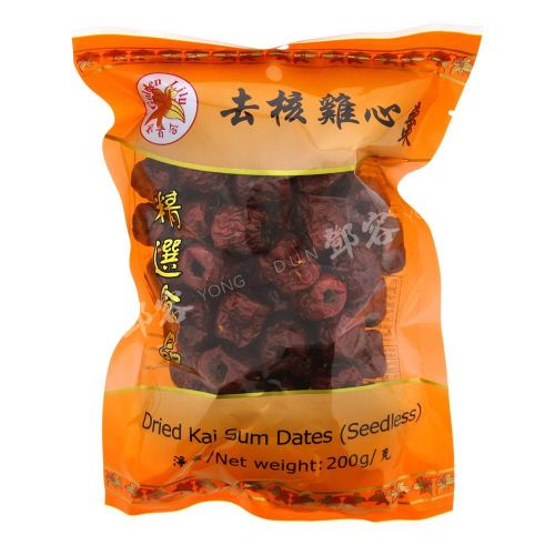 Dattes rouges séchées sans pépins (lis doré) 200g