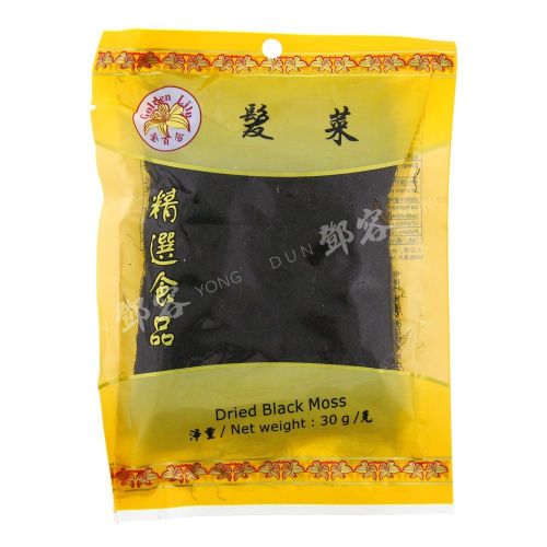 Mousse noire séchée (Alg) Fat Choy (Golden Lily) 30g