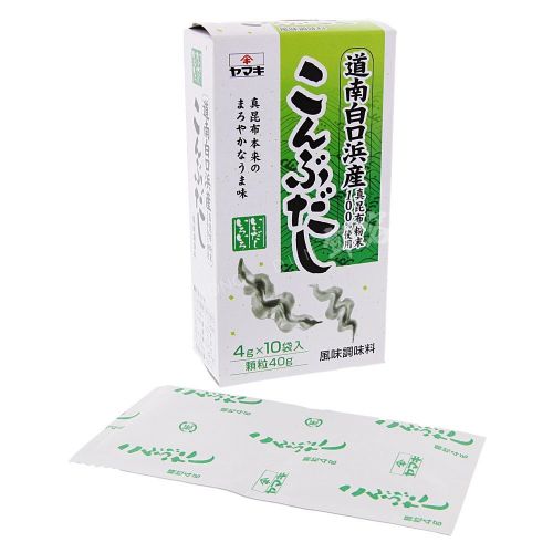 Base de soupe Kombu Dashi 10hp (Yamaki) 40g
