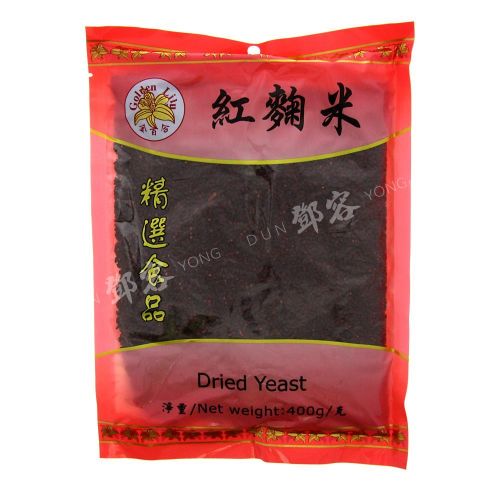 Levure Séchée Riz Rouge (Golden Lily) 400g