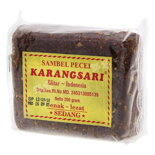 Sauce Sambal Petjel Sedang Sate (Karangsari) 200g