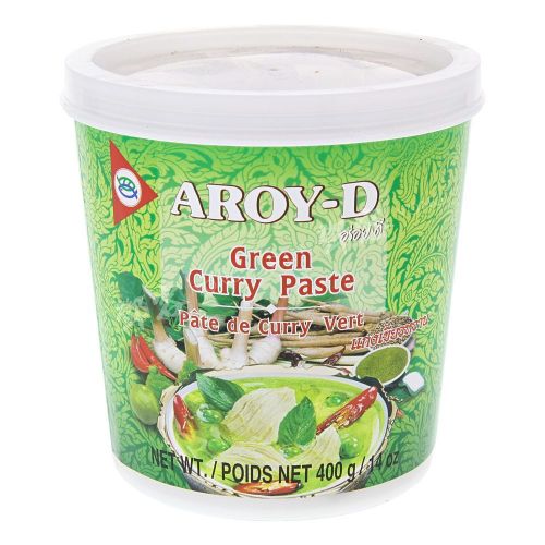Pâte de curry vert (Aroy-D) 400g