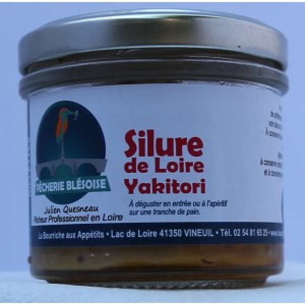 Rillettes de Silure de Loire Yakitori 80g - Pêcherie Blésoise