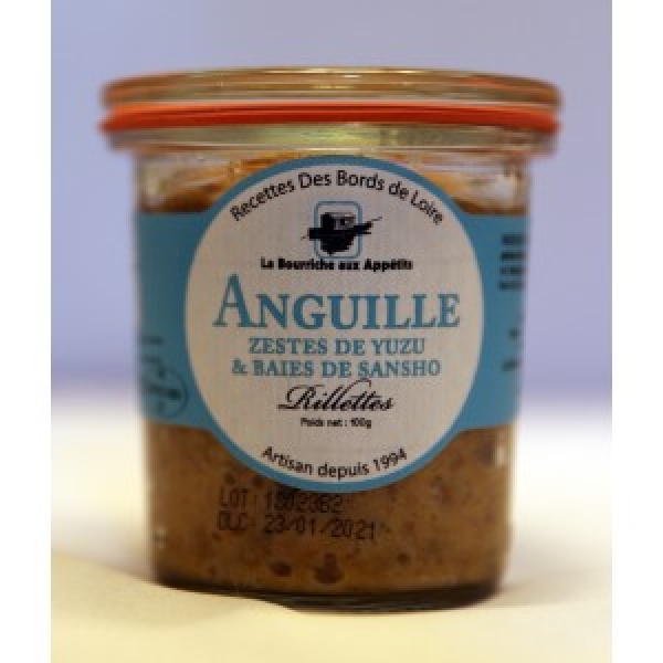 Anguille zestes de Yuzu & baies de Sancho - 100g