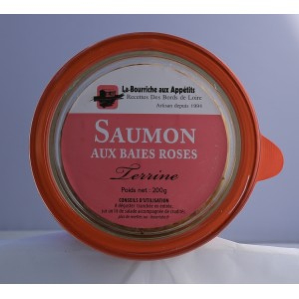 Saumon aux baies roses