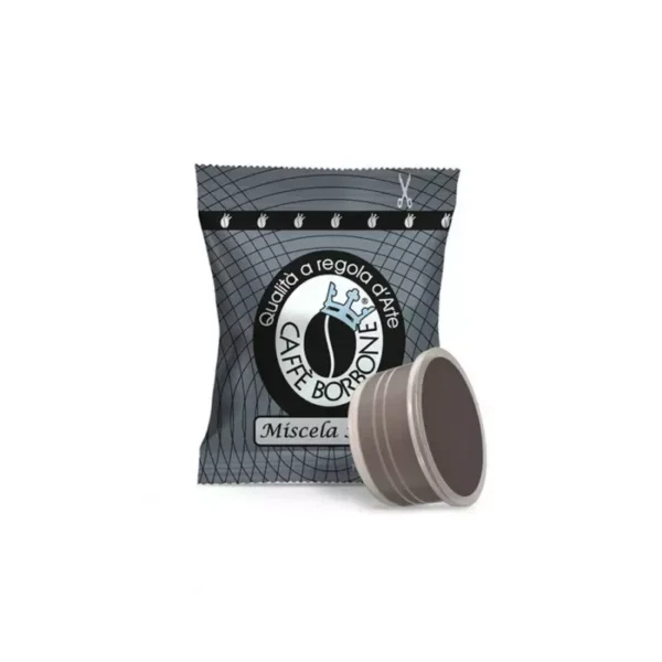 100 BLACK Blend Capsules Borbone Coffee Compatible Lavazza® Espresso Point®