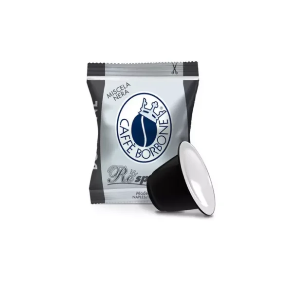 100 BLACK Blend Capsules Borbone Coffee Respresso Compatible Nespresso®