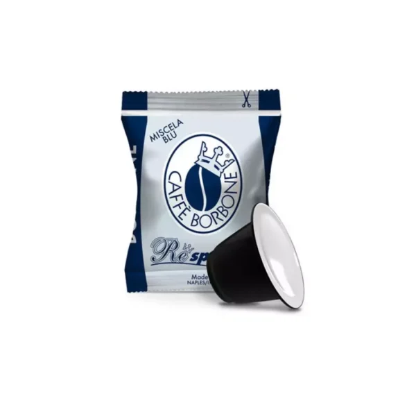 100 BLUE Blend Capsules Borbone Coffee Respresso Compatible Nespresso®