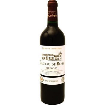 Médoc Cru Bourgeois Château de Bensse 13,5° 75 cl