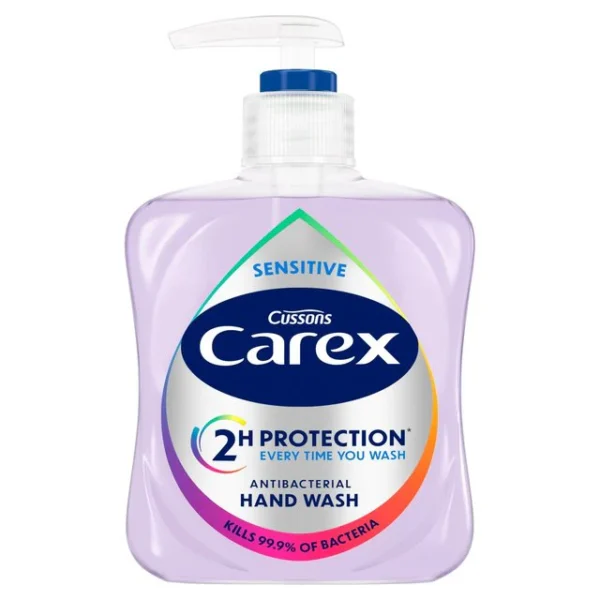 Carex Antibacterial Sensitive Protecting Hand Wash 250ml