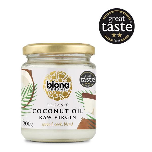 Biona Huile de Noix de Coco Vierge Crue Bio 200g