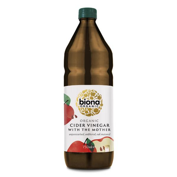 Biona Vinaigre de Cidre Bio avec la Mère 750ml