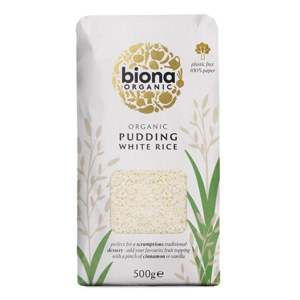 Biona Organic Pudding Rice 500g