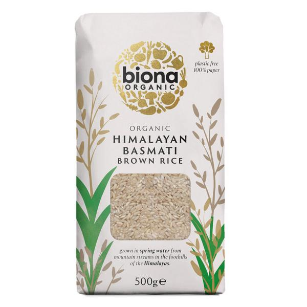Biona Organic Himalayan Brown Basmati Rice 500g