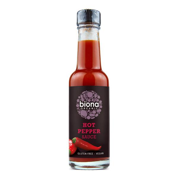 Biona Sauce au Piment Bio Vegan, 140ml