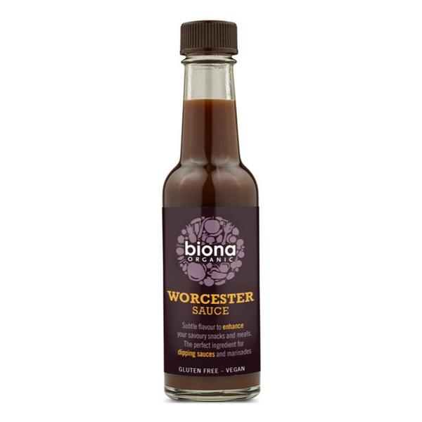 Biona Sauce Worcester biologique sans gluten, 140 ml