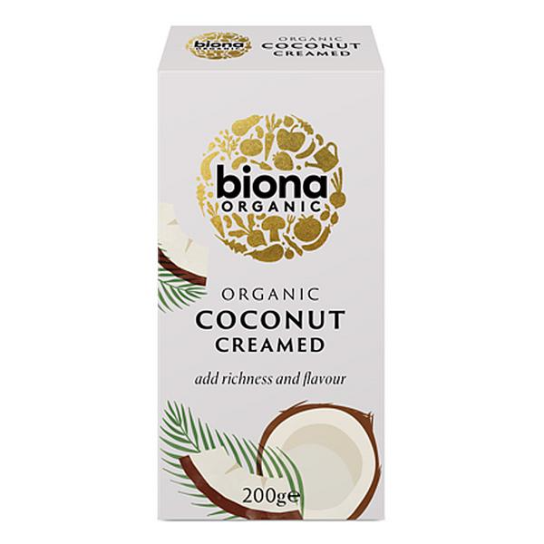 Biona Organic Creamed Coconut Block 200g