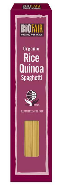 Biofair Organic Rice and Quinoa Spaghetti Gluten Free, FairTrade, 250g