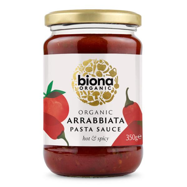 Biona Sauce pour Pâtes Arrabbiata Hot'N'Spicy Bio 350g