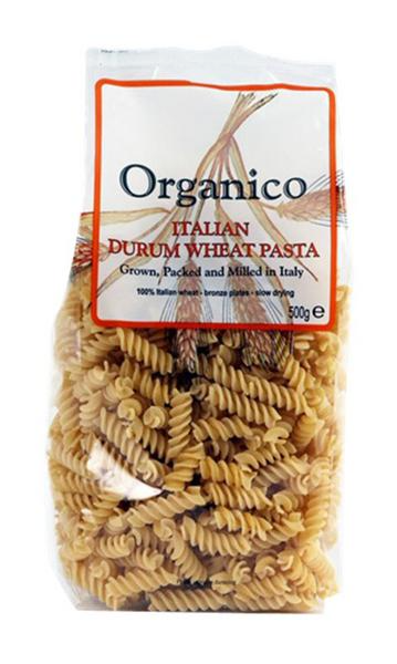 Organico Organic Fusilli White Pasta 500g
