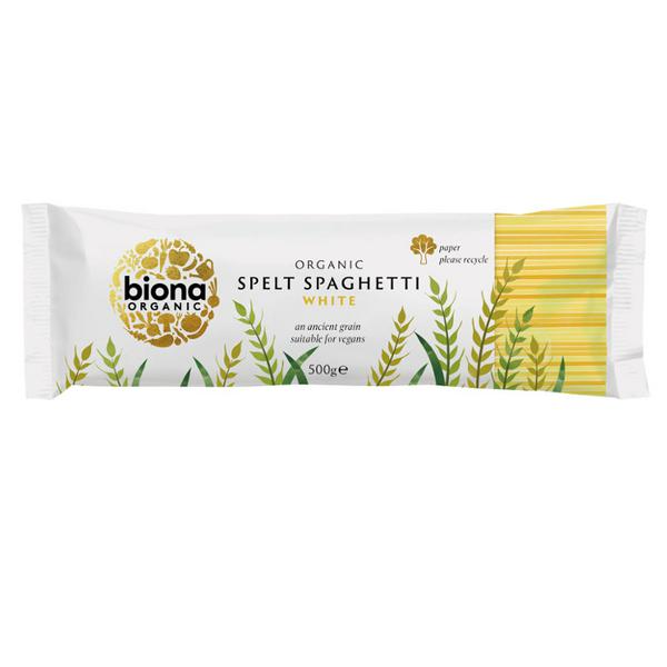 Biona Organic White Spelt Spaghetti 500g