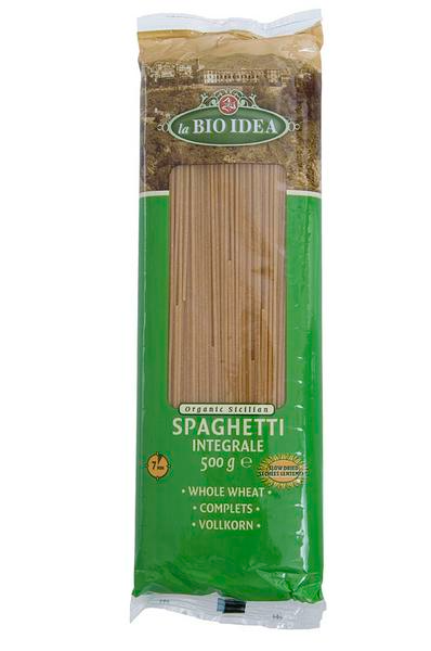 La Bio Idea Organic Wholewheat Spaghetti 500g