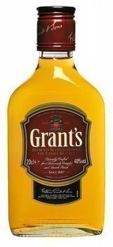 GRANT'S ; Blister whisky 40% 20 cl