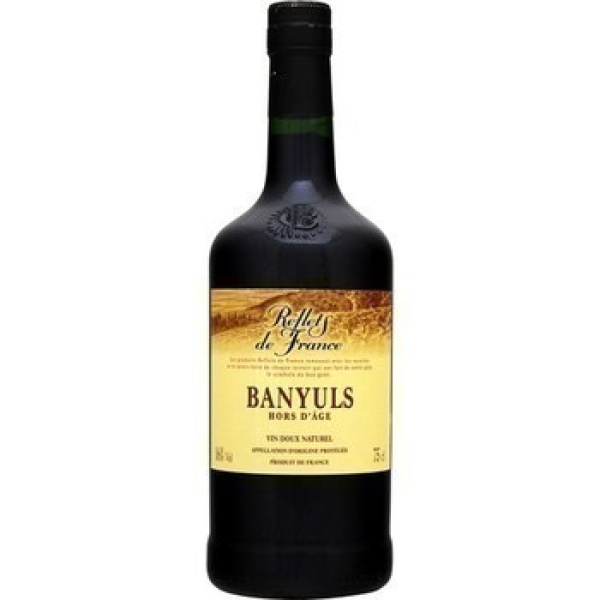 REFLETS DE FRANCE ; Banyuls traditionnel hors d'âge 16° 75 cl