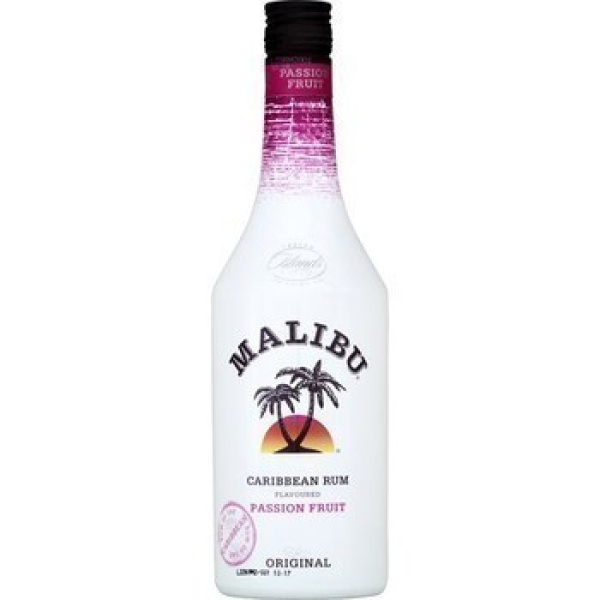 MALIBU ; Liqueur rhum blanc fruit de la passion