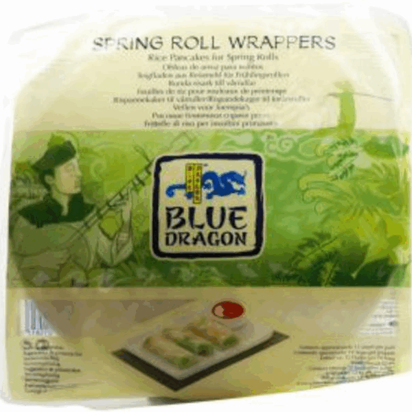 Blue Dragon Spring Roll Wrap, Végétalien, sans blé 12pack