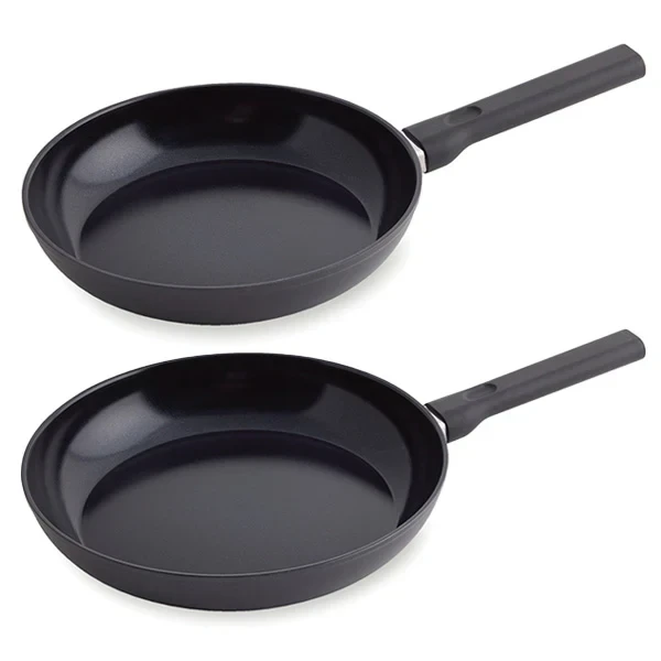 Lot de 2 poêles antiadhérentes Céramique Plus 24 et 28 cm Mathon