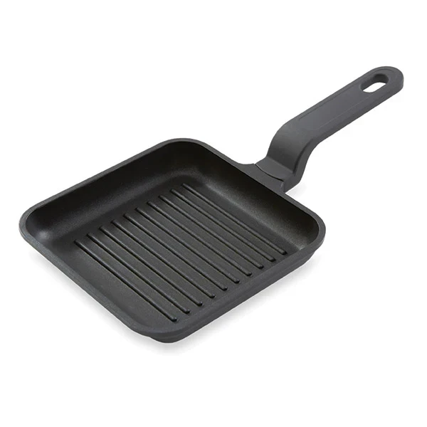 Mini grill antiadhérent en fonte d'aluminium 14 cm Mathon