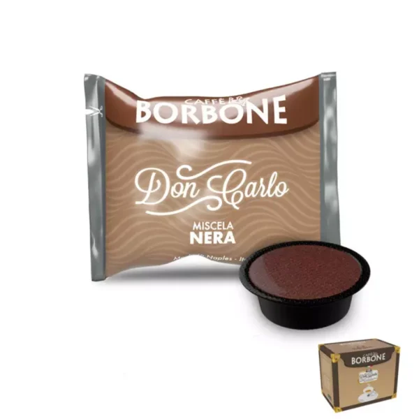 150 BLACK Blend Capsules Borbone Coffee Compatible Lavazza A Modo Mio®