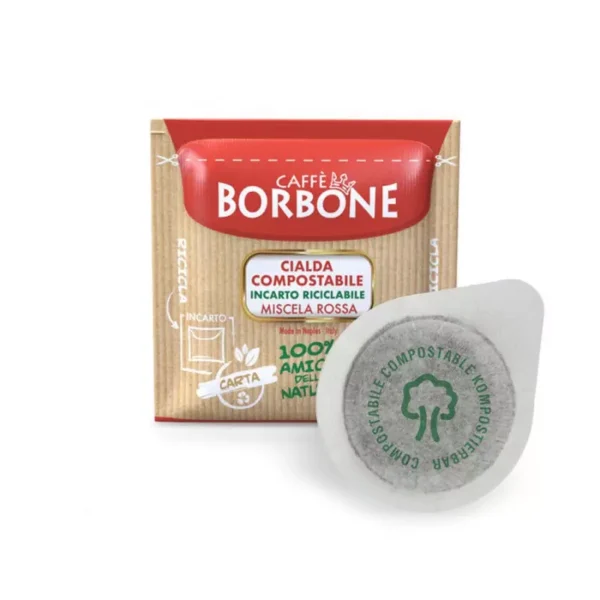 150 ESE Paper Pods 44 mm Caffè Borbone RED Blend