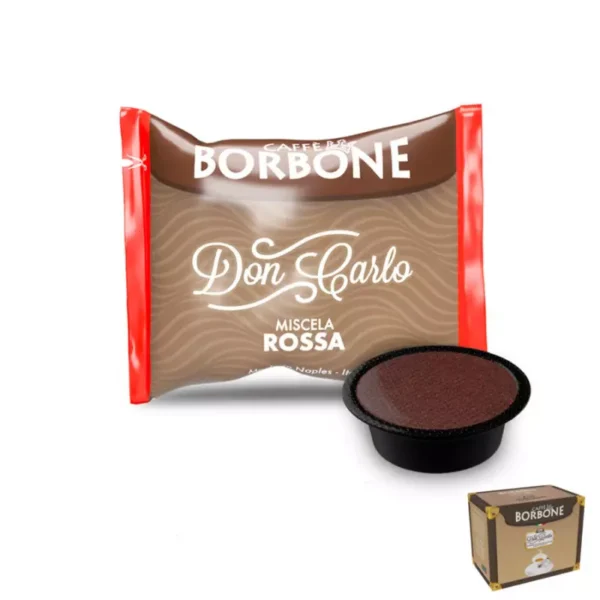 150 RED Blend Capsules Borbone Coffee Compatible Lavazza A Modo Mio®