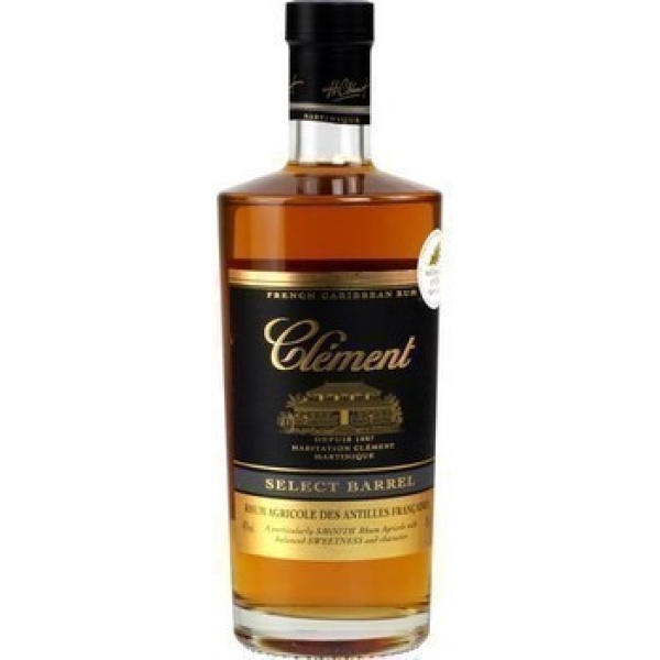 Rhum agricole des Antilles Françaises Select Barrel 70 cl