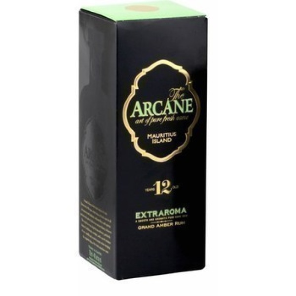 Rhum Arcane Extraroma ambré de l'Ile Maurice 12 ans d'âge 70 cl