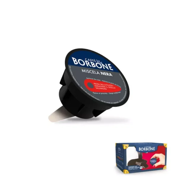 180 BLACK Blend Capsules Borbone Coffee Compatible Nescafé® Dolce Gusto®
