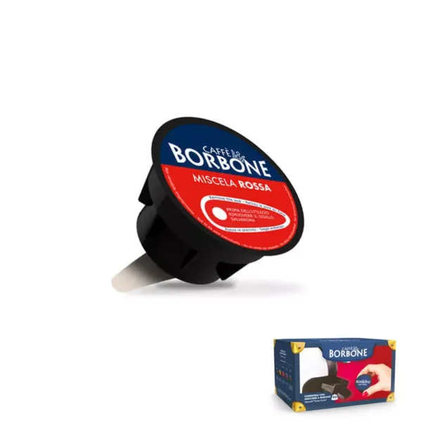 180 RED Blend Capsules Borbone Coffee Compatible Nescafé® Dolce Gusto®