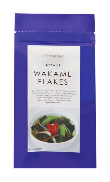 Flocons d'Algues Wakame Instantanées Clearspring 25g