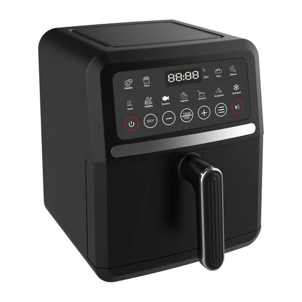 Friteuse Diététique - Little Balance - 8725 - Crousty Light - 5 L - 1500 W - 12 Programmes - Noir Little Balance