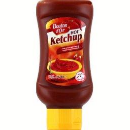 bouton dor hot ketchup epice