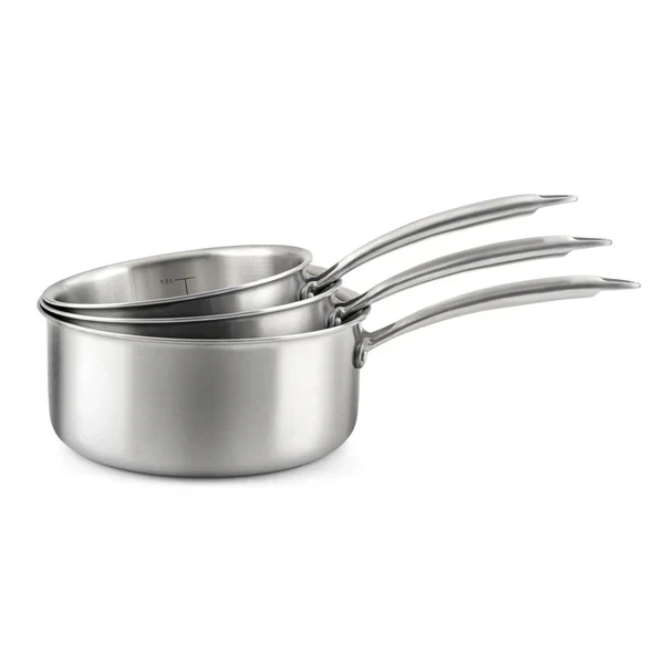 Gourmet - Lot de 3 casseroles inox 16/18/20cm Cuisinox