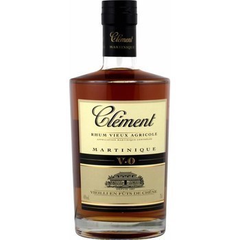 CLEMENT ; Rhum vieux agricole VO Martinique 70 cl