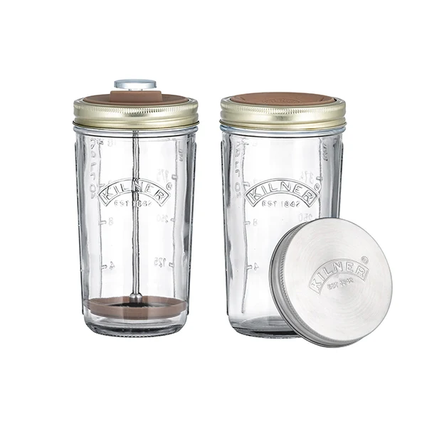 Kit de fabrication de lait végétal 2 x 0,5 L Kilner Kilner