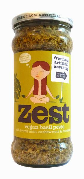 Zest Basil Pesto Vegan 340g