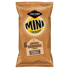 MINI CHEDDARS 6PACK NACHO CHEESE & JALAPENO