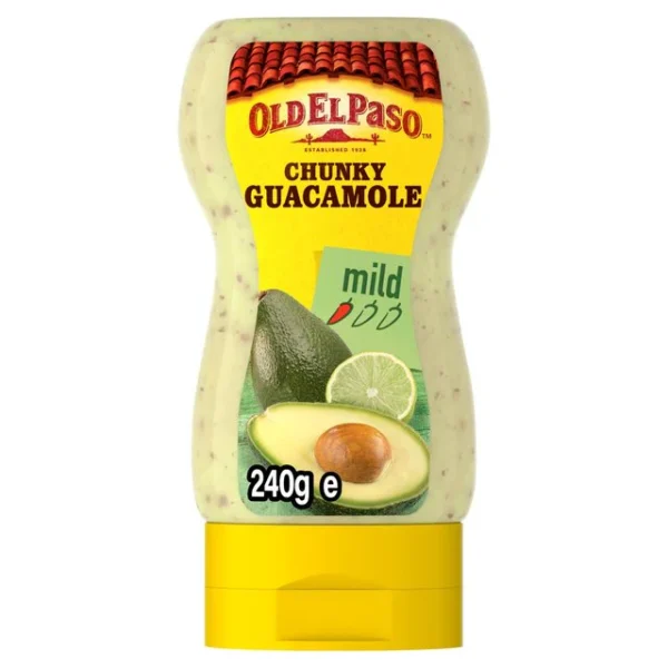 Old El Paso Squeezy Chunky Guacamole 240g - Special Offer